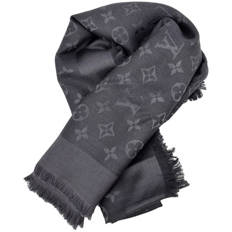 louis vuitton men's scarf|louis vuitton monogram scarf.